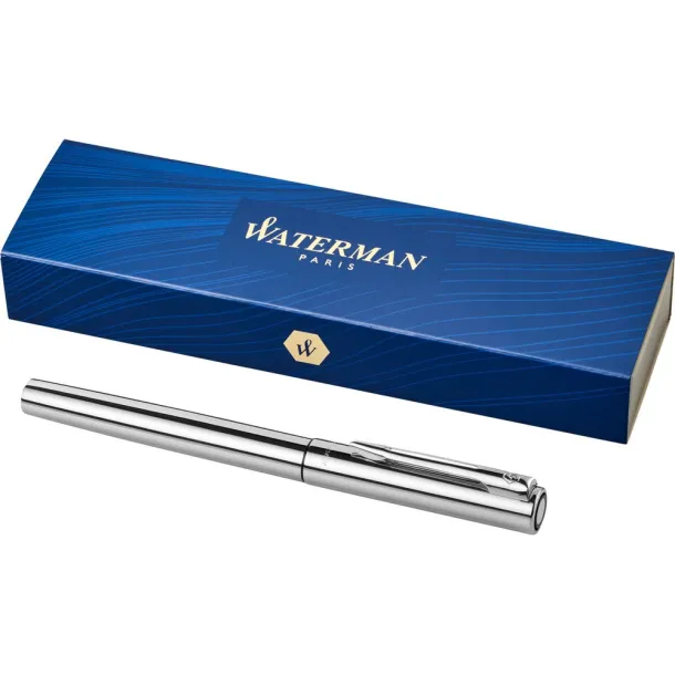  Roller ball Waterman Graduate silver