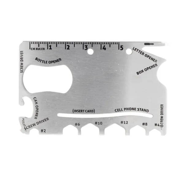  Multifunctional tool 9 el. silver