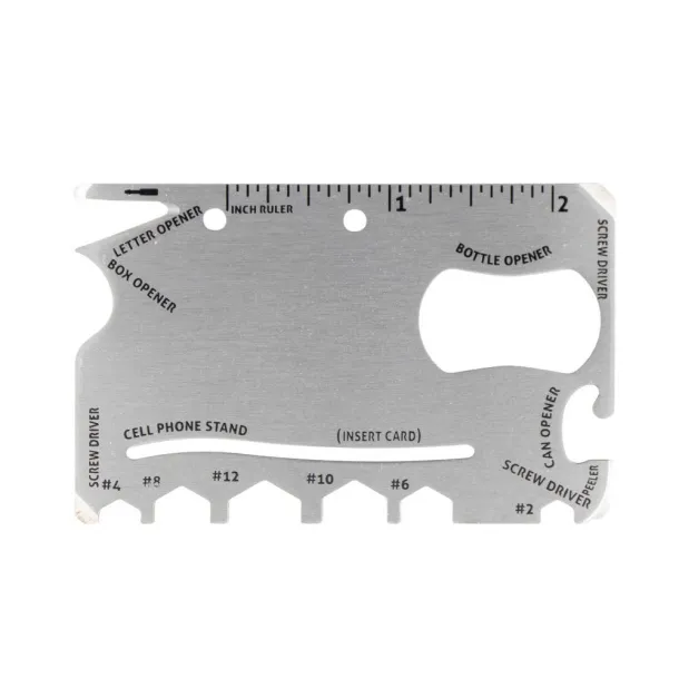  Multifunctional tool 9 el. silver