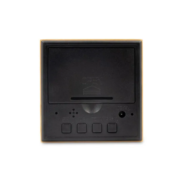  Bamboo desk clock with alarm wood