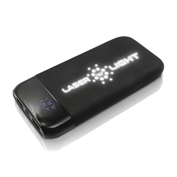 Cory power bank 10 000 mAh ekskluzivna kolekcija, bežični punjač 5W-15W Crna