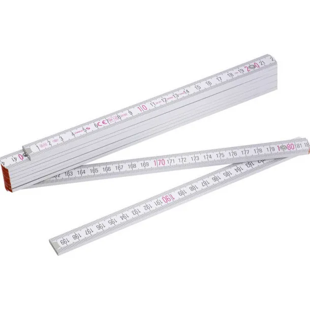  Folding meter 2m Bijela