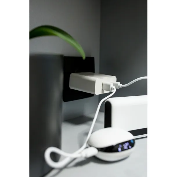 Altha USB zidni punjač Bijela