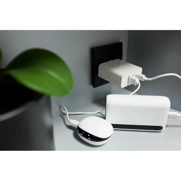 Altha USB zidni punjač Bijela
