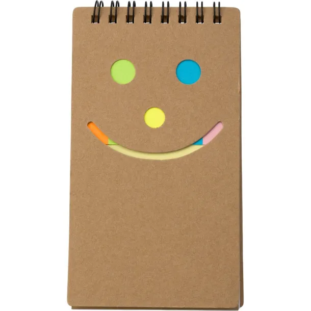  Memo holder, notebook, sticky notes Neutral