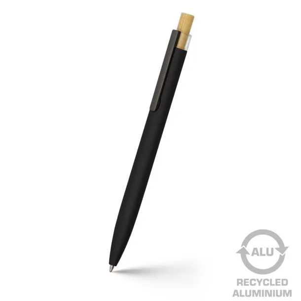 Randall kemijska olovka od recikiranog aluminija Crna