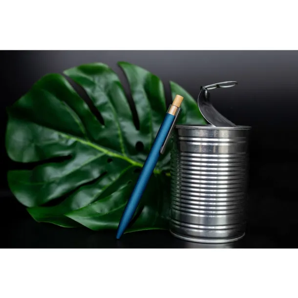 Randall Recycled aluminium ball pen navy blue