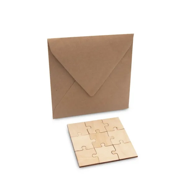  Cup coaster "puzzle" Neutral