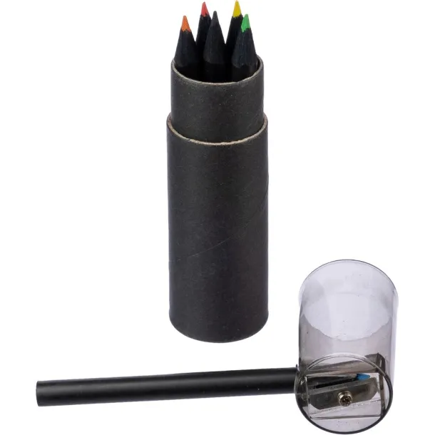  Colour pencil set Crna