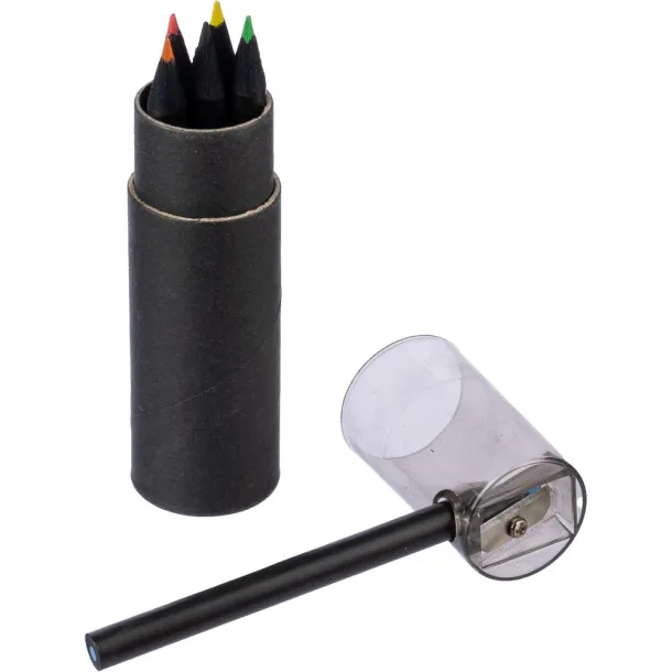  Colour pencil set Crna