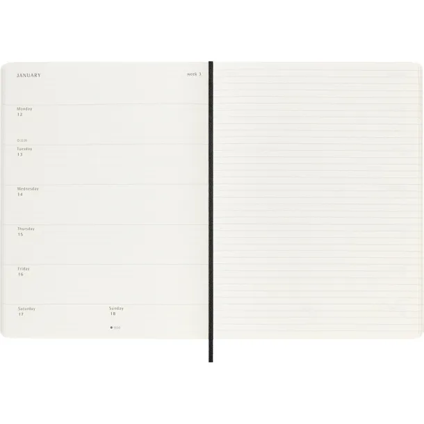  MOLESKINE diary B5 Crna