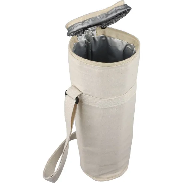  Cooler bag for bottles light brown