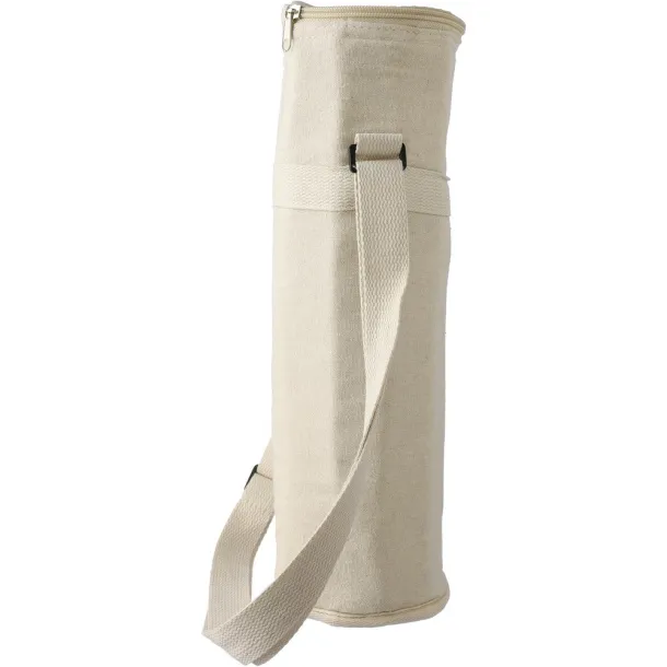  Cooler bag for bottles light brown