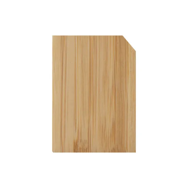  Bamboo salt and pepper set wood