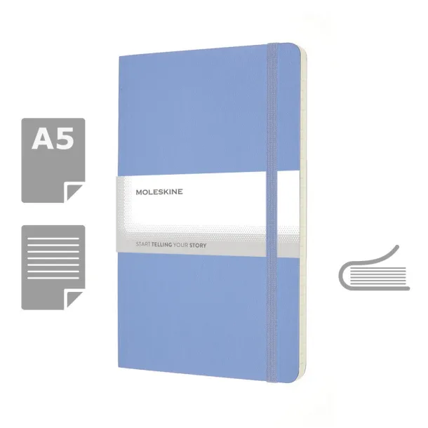  MOLESKINE notes, cca A5 Plava