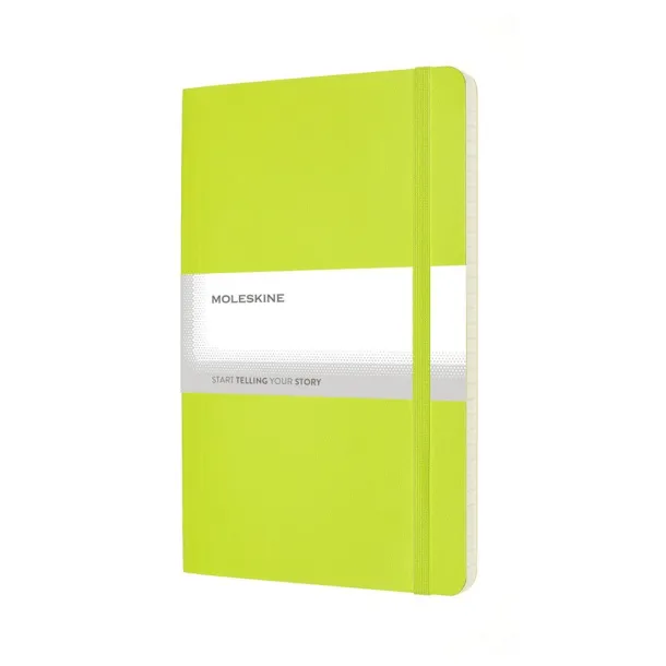 MOLESKINE notes, cca A5 Limeta