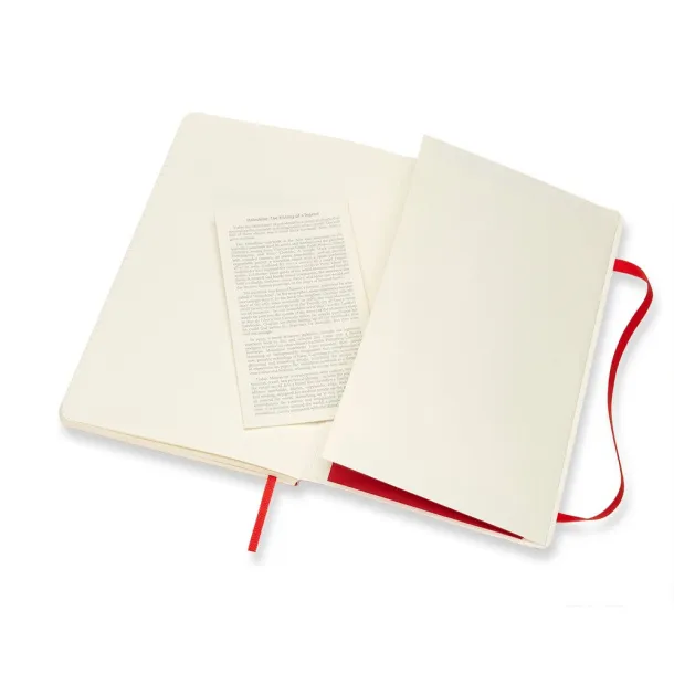  MOLESKINE Notebook approx. A5 Crvena