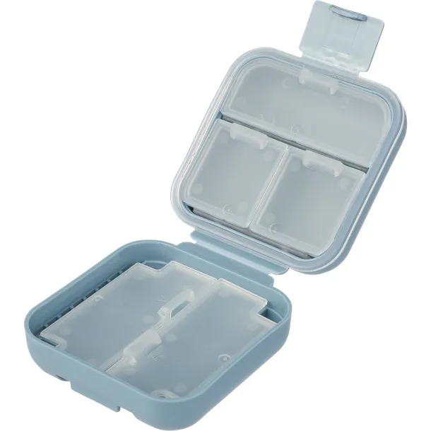  Pill box light blue