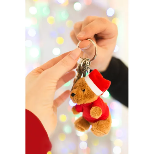 Eldian Plush teddy bear, keyring brown