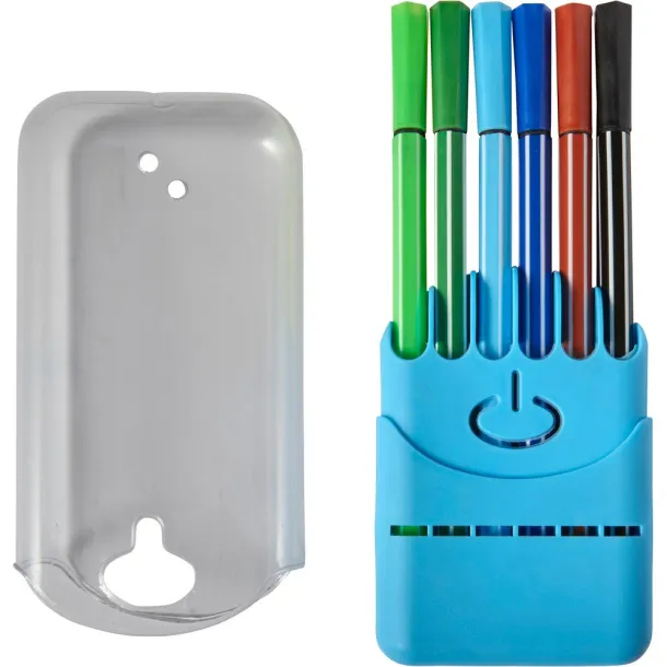  Felt tip pens set Plava