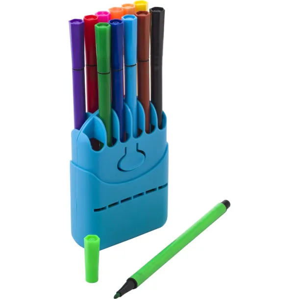  Felt tip pens set Plava