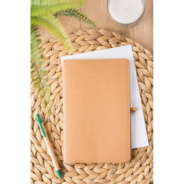  Notes s prošivom, cca A5 brown