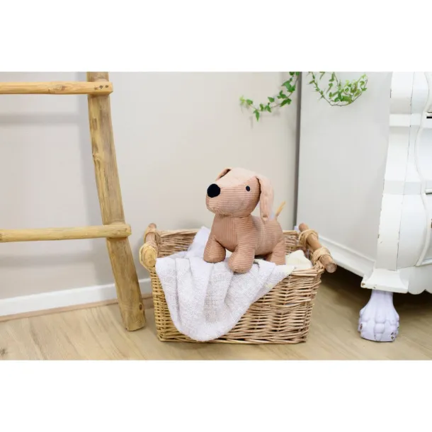  Plush dog brown