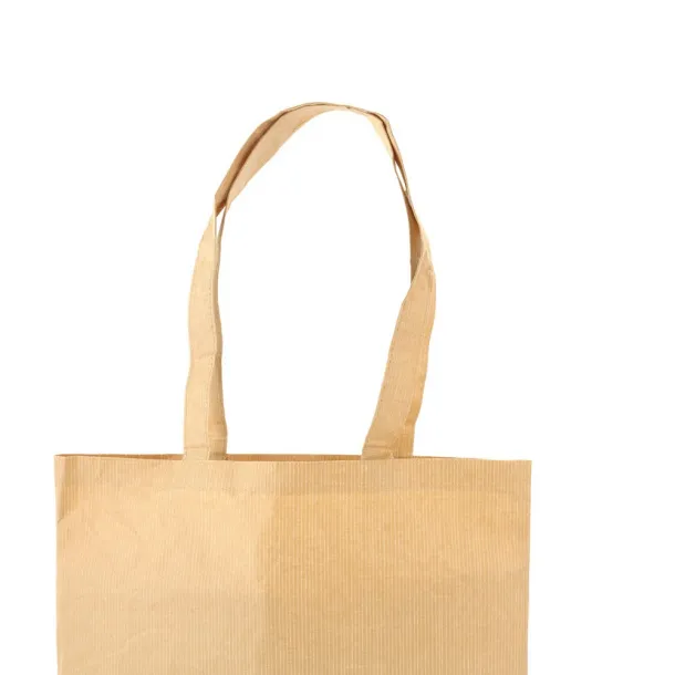  Shopping bag made of cotton and paper Neutral