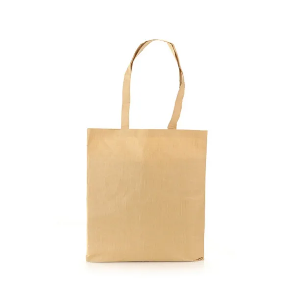  Shopping bag made of cotton and paper Neutral