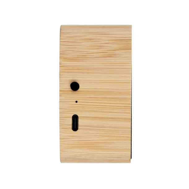 Androwe B'RIGHT Bamboo wireless speaker 3W B'RIGHT, solar panel wood