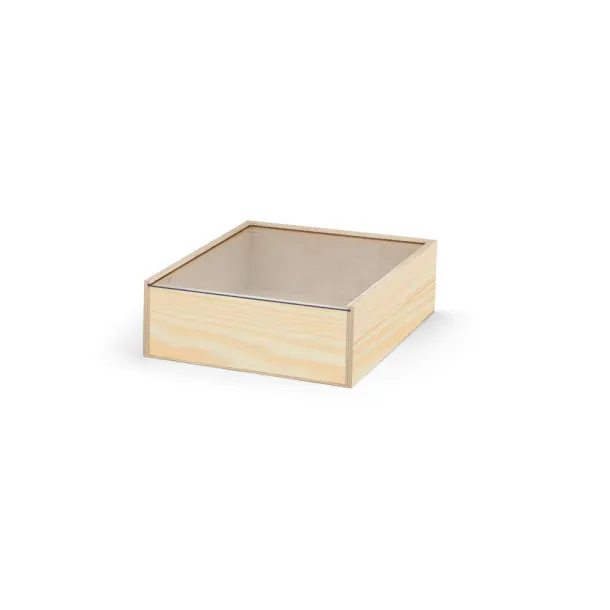 BOXIE CLEAR S Wood box S Dark natural