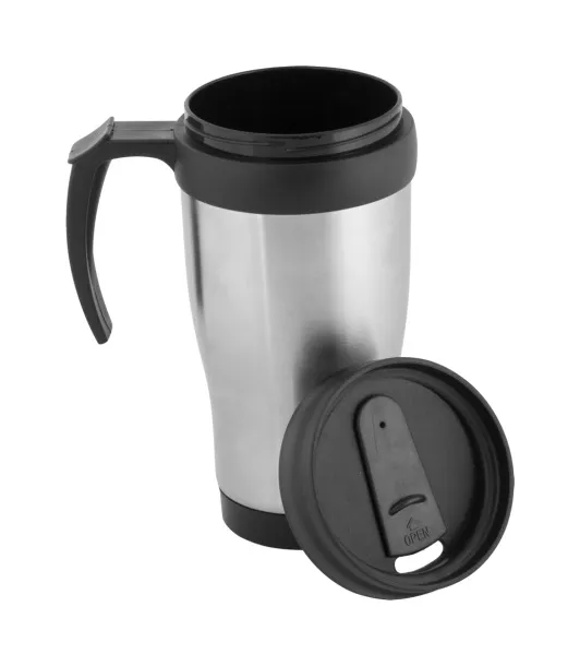 Patrol thermo mug Silver Black