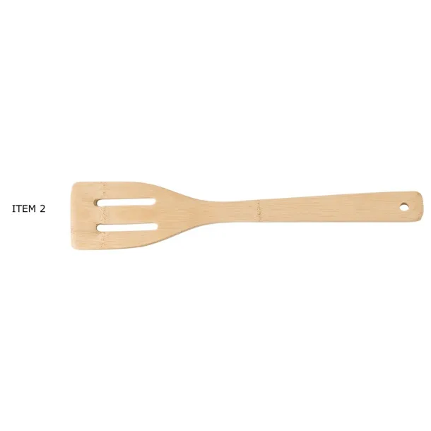  Bamboo kitchen set, 5 pcs brown