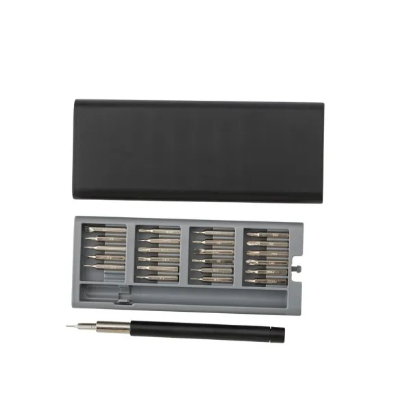  Screwdriver set, 24 pcs Crna