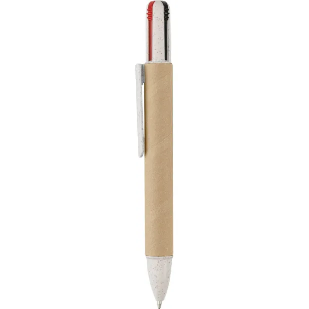  Ball pen, multicolour ink brown
