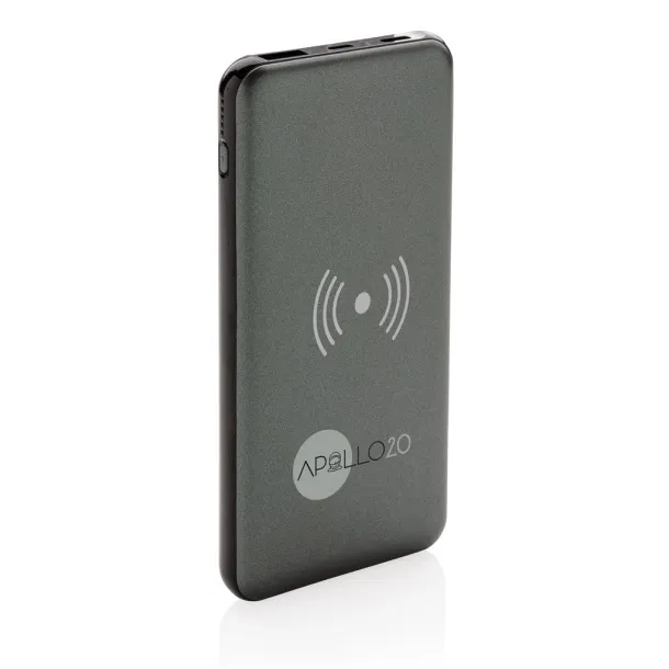  Prijenosna baterija s brzim bežičnim punjačem - 10 W, 10 000 mAh - XD Collection Siva