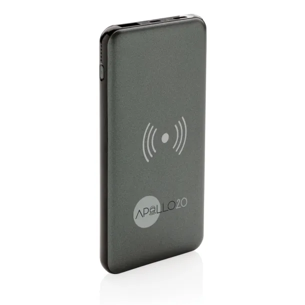  10.000 mAh Fast Charging 10W Wireless Powerbank with PD - XD Collection Grey 