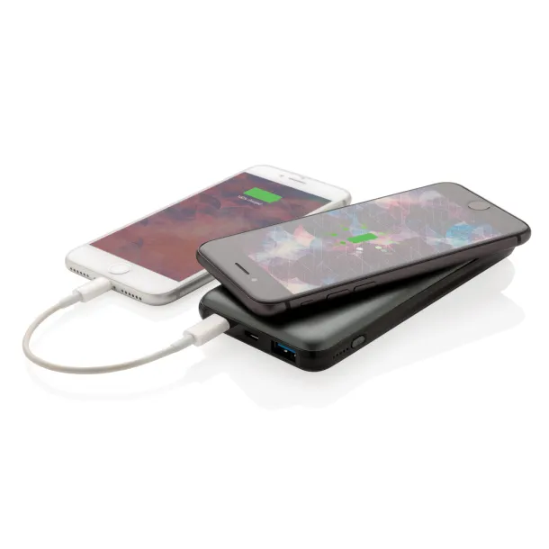  Prijenosna baterija s brzim bežičnim punjačem - 10 W, 10 000 mAh - XD Collection Siva