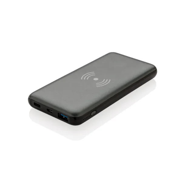  Prijenosna baterija s brzim bežičnim punjačem - 10 W, 10 000 mAh - XD Collection Siva
