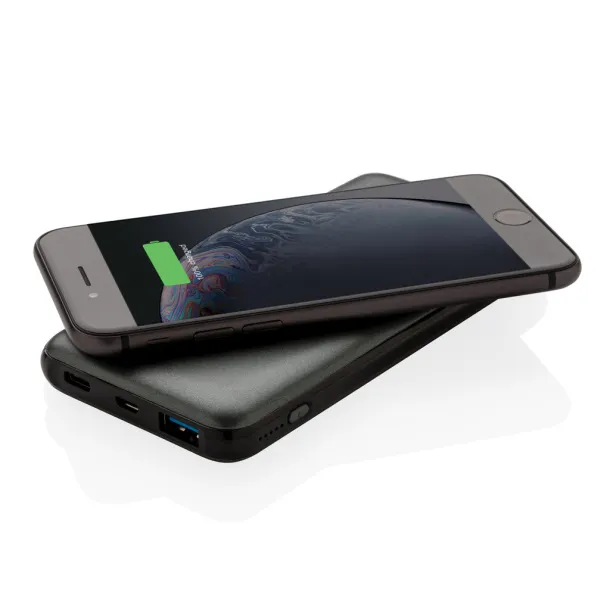  Prijenosna baterija s brzim bežičnim punjačem - 10 W, 10 000 mAh - XD Collection Siva