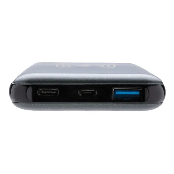  Prijenosna baterija s brzim bežičnim punjačem - 10 W, 10 000 mAh - XD Collection Siva