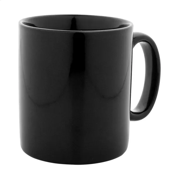 Kolomu Keramička šalica u boji, 300 ml Crna