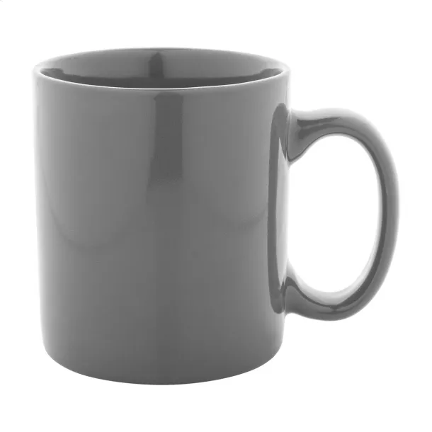 Kolomu coloured ceramic mug Grey