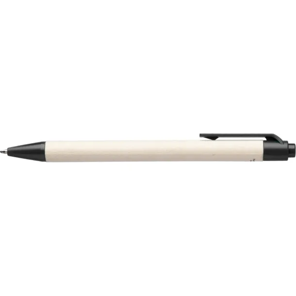  Ball pen made from milk cartoon Crna