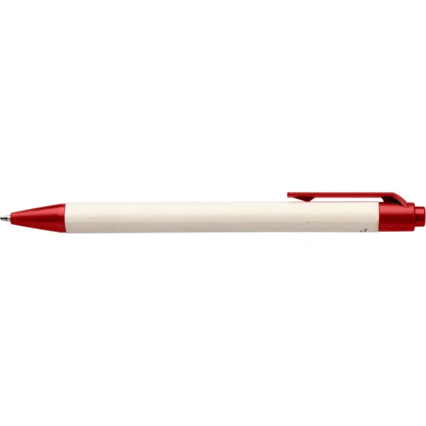  Ball pen made from milk cartoon Crvena