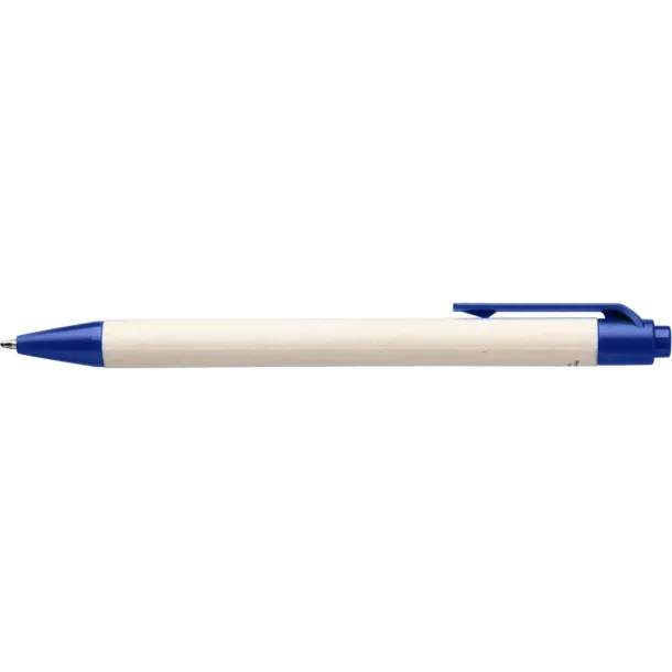  Ball pen made from milk cartoon light blue
