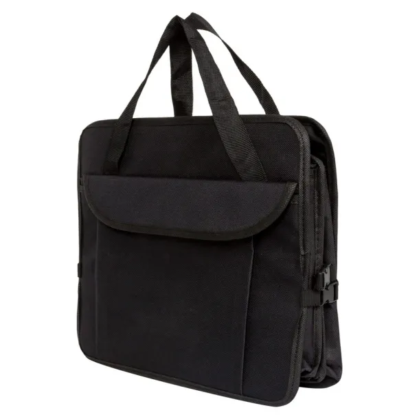  Foldable car organizer with cooler compartment Crna