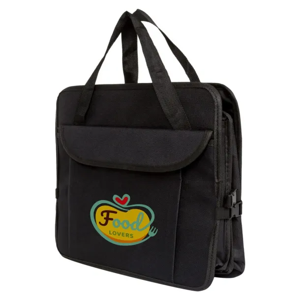  Foldable car organizer with cooler compartment Crna