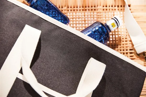  VINGA RPET Sortino tote cooler - Vinga Crna