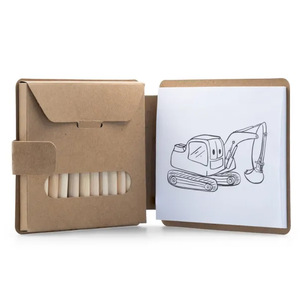 Alondra Colouring set, coloured pencils Neutral